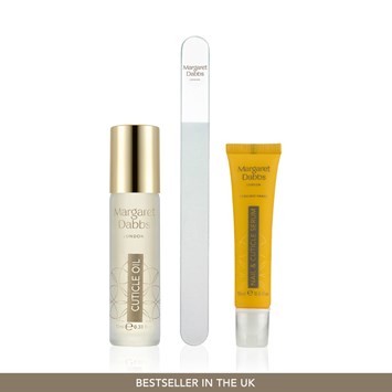 MARGARET DABBS LONDON - PERFECT TRIO FOR GEL NAILS - Tırnakları Besleyen & Sağlıklı Şekillendirme Sağlayan Üçlü Bakım Seti