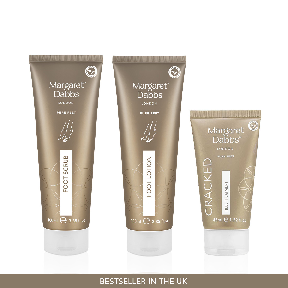MARGARET DABBS LONDON - PURE FEET CARE SET - Onarıcı & Arındırıcı Ayak Bakım Seti