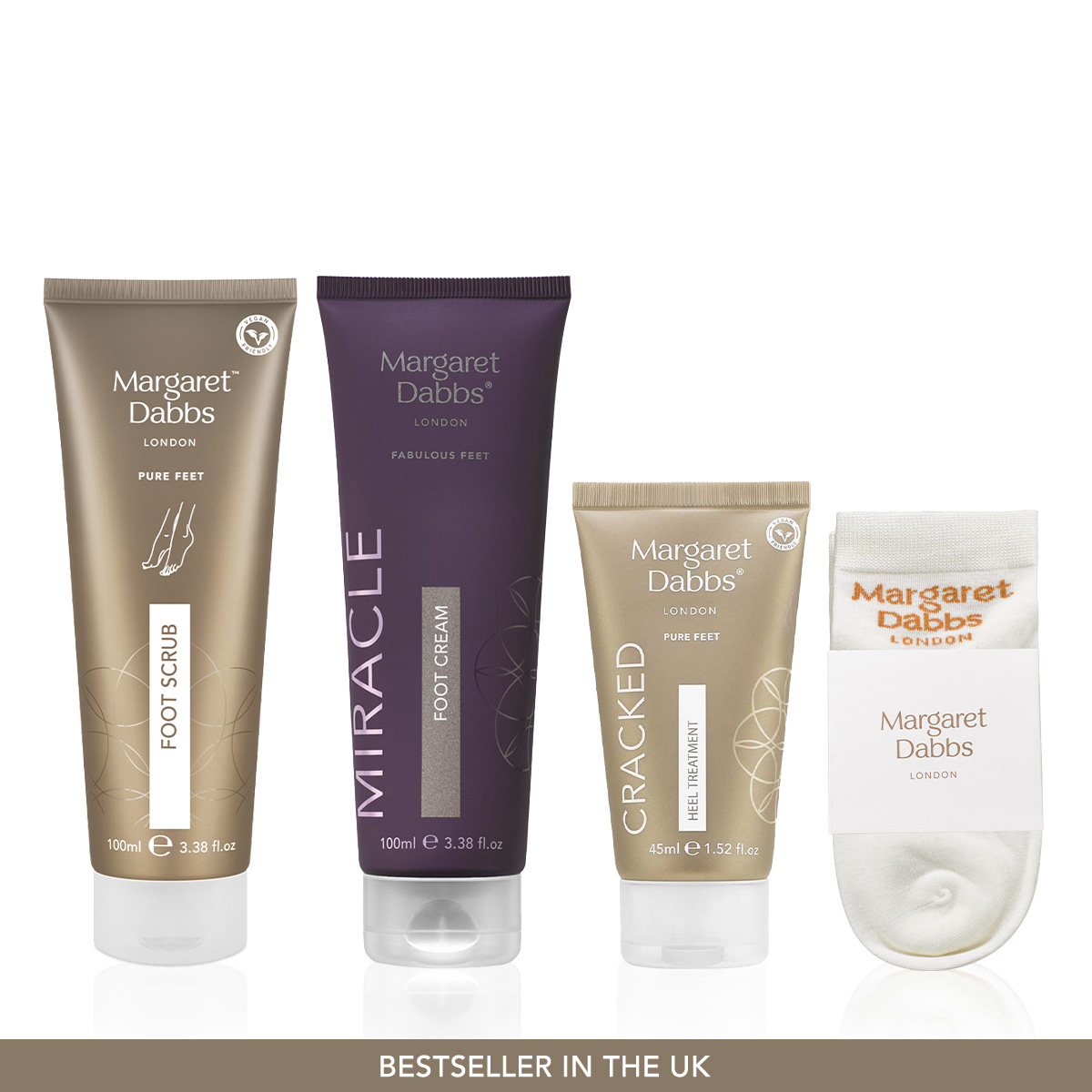 MARGARET DABBS LONDON - COMPLETE FEET CARE SET - Ayakları Besleyen & Onaran Komple Bakım Seti