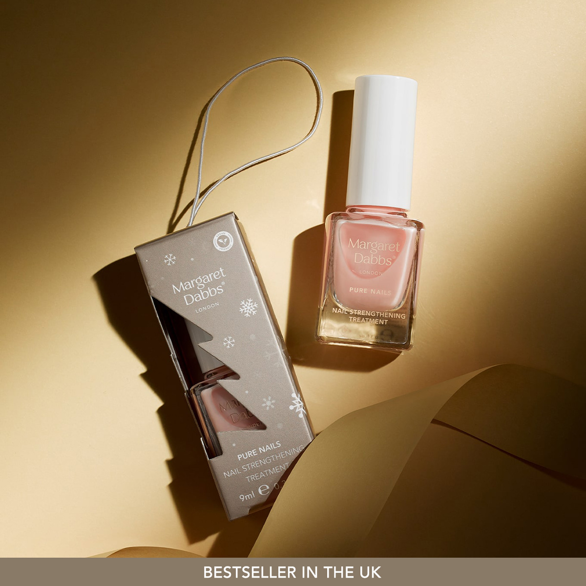 MARGARET DABBS LONDON - NAIL STRENGTHENING TREATMENT BAUBLE - Yılbaşı Özel Tırnak Güçlendirici Bakım Jeli