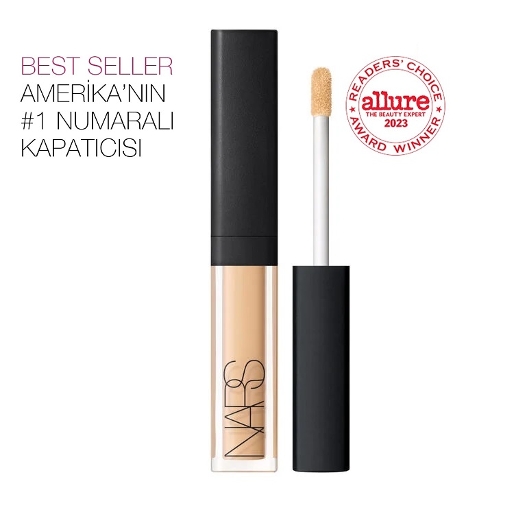 NARS - MINI RADIANT CREAMY CONCEALER - Mini Boy - E Vitamini İçeren, İnce Çizgi Karşıtı, Aydınlatıcı Etkili & Nemlendirici, Orta Kapatıcılığa Sahip Kremsi Kapatıcı
