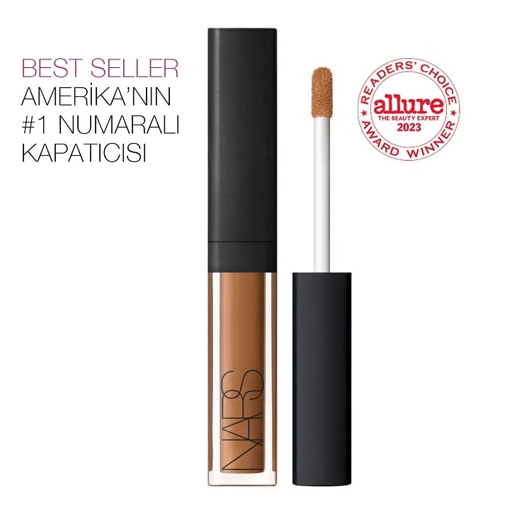 NARS - MINI RADIANT CREAMY CONCEALER - Mini Boy - E Vitamini İçeren, İnce Çizgi Karşıtı, Aydınlatıcı Etkili & Nemlendirici, Orta Kapatıcılığa Sahip Kremsi Kapatıcı