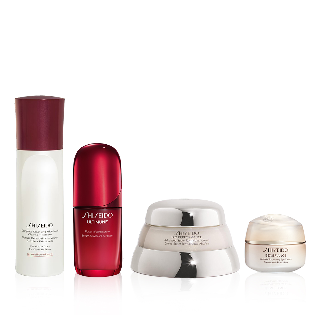 SHISEIDO - MAX THE HYDRATION  SQUAD FOR DRY SKIN - Cildi Arındıran, Yaşlanmayı Yavaşlatan ve Yoğun Nem Veren Cilt Bakım Seti