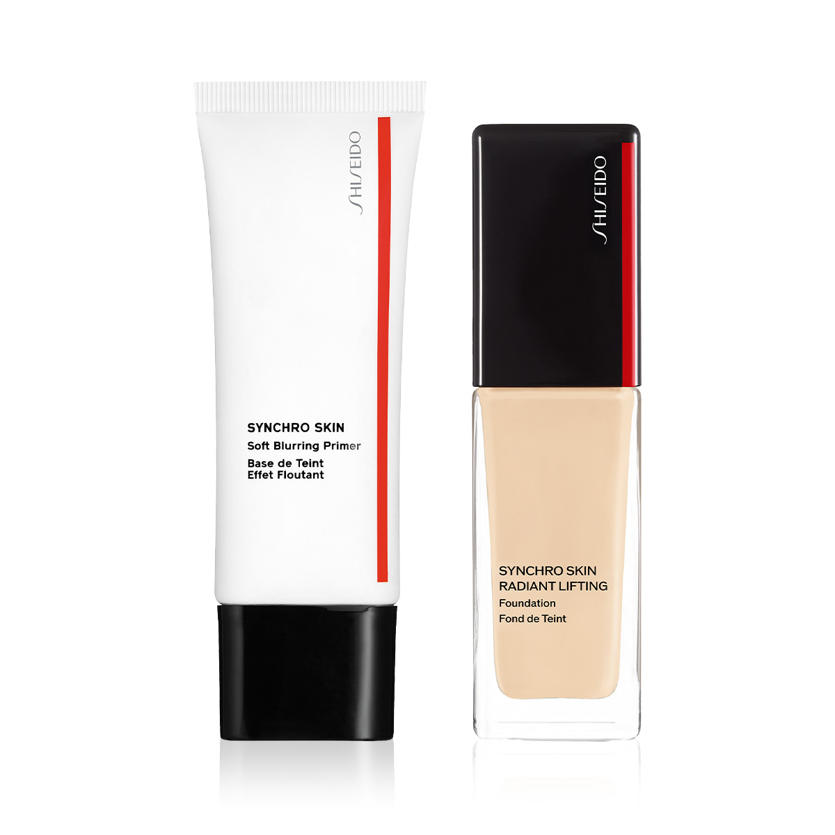 SHISEIDO - SOFT BLURRING & RADIANT LIFTING DUO - Cildi Pürüzsüzleştiren, Aydınlatan, Lifting Etkili Fondöten & Primer Seti