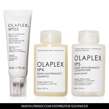 OLAPLEX - REFRESH & RESTORE HAIR SYSTEM - Saçları Temizleyen & Nemlendiren & Saç Derisini Güçlendiren Bakım Seti 