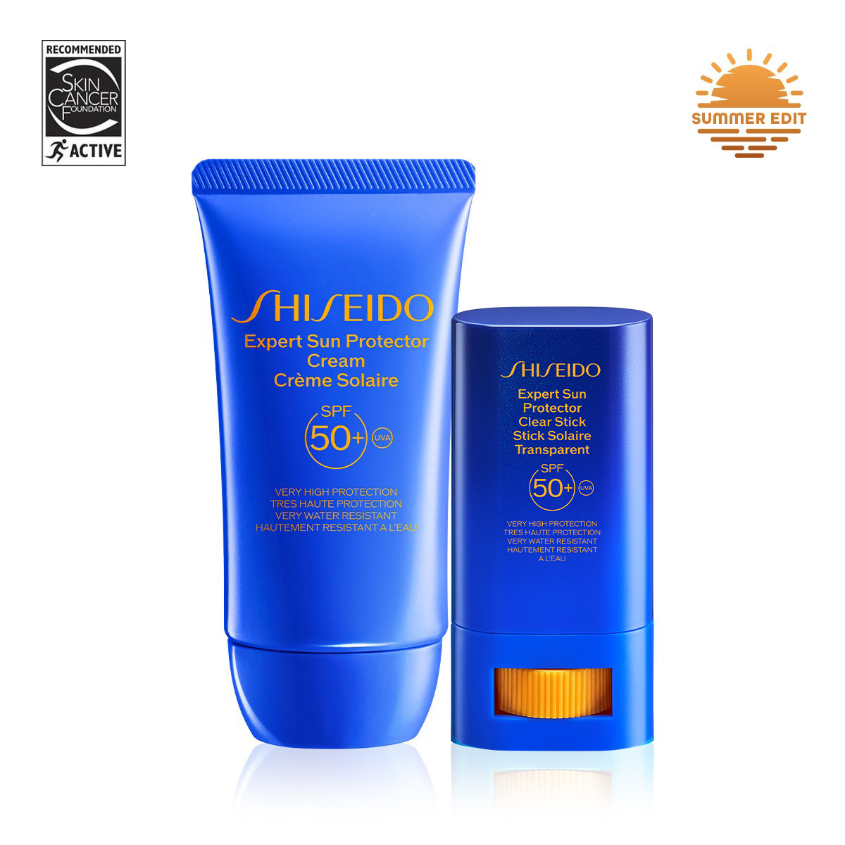 SHISEIDO - HEALTHY GLOW SKIN IN SUMMER SET - Yüz ve Vücut İçin Stik ve Krem Formunda İkili Güneş Koruma Seti