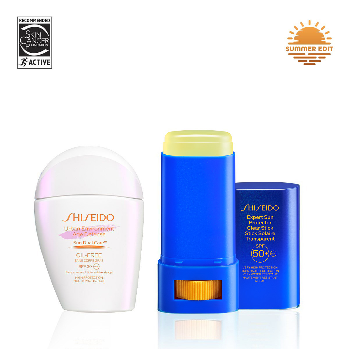 SHISEIDO - INTENSE PROTECTION & YOUTHFUL DEFENSE SET - Cildi Güneşe Karşı Yoğun Şekilde Koruyan & Yaşlanma Karşıtı İkili Set