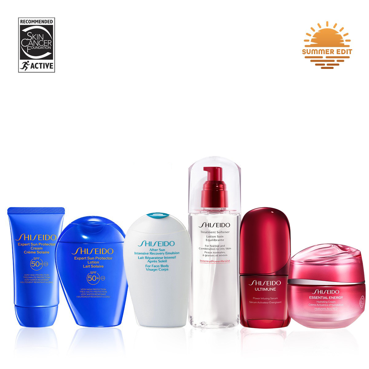 SHISEIDO - SUN BEAUTY IN YOUR SKIN SET - Leke Karşıtı ve Bariyer Güçlendiren, Güneşe Karşı Koruyucu Set