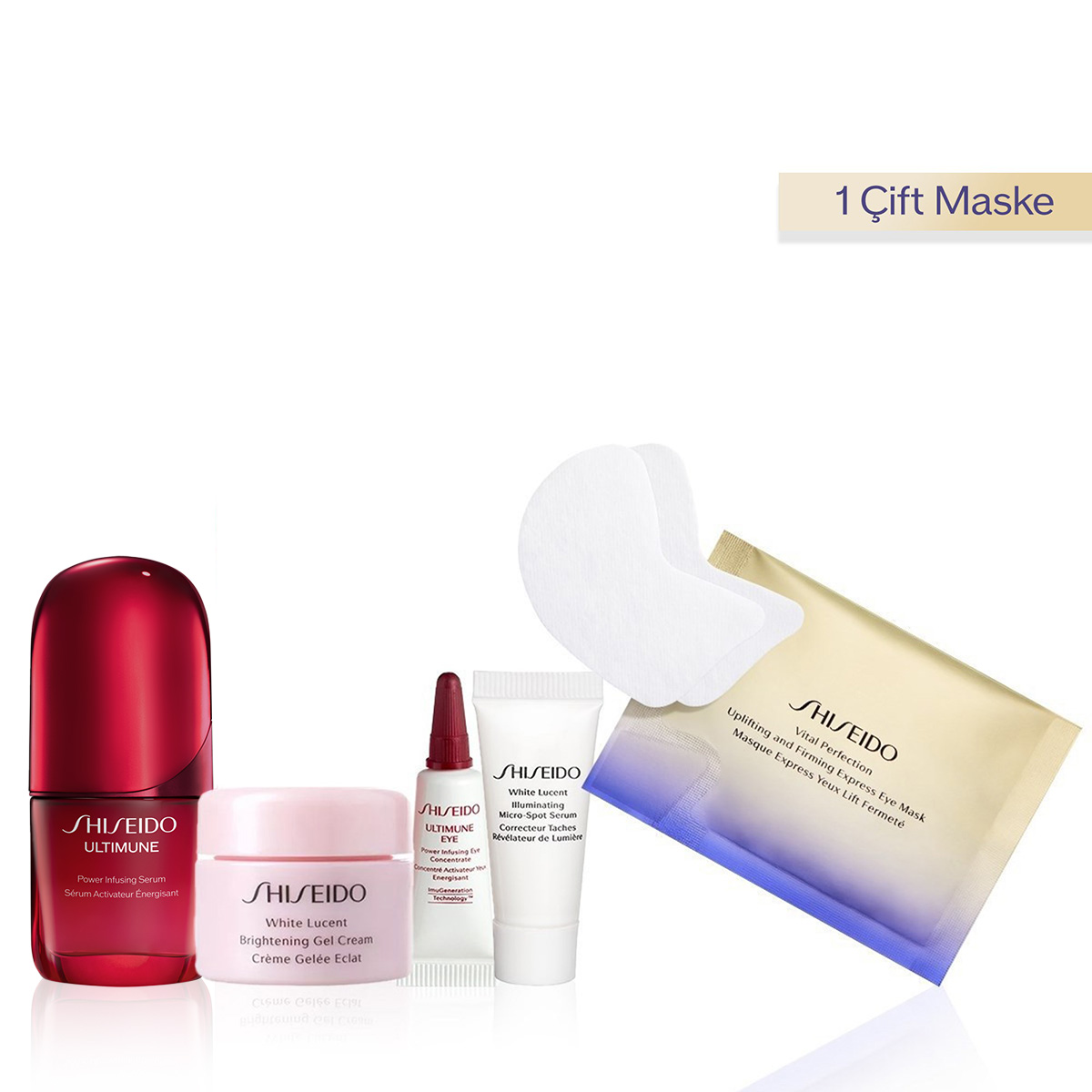 SHISEIDO - STRENGTH & BRIGHTENING & LIFTING SET - Güçlendiren & Parlatan ve Lifting Etkili Retinol İçeren Set