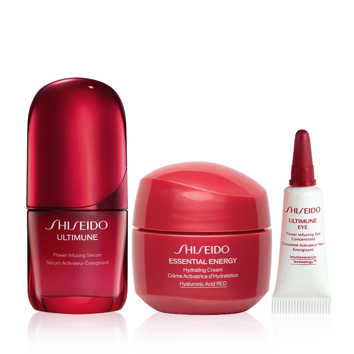 SHISEIDO - DEEP SKIN HYDRATION SET - Yüz ve Göz Çevresi için Hyalüronik Asit İçeren & Bariyer Güçlendirici & Nem Bombası Set