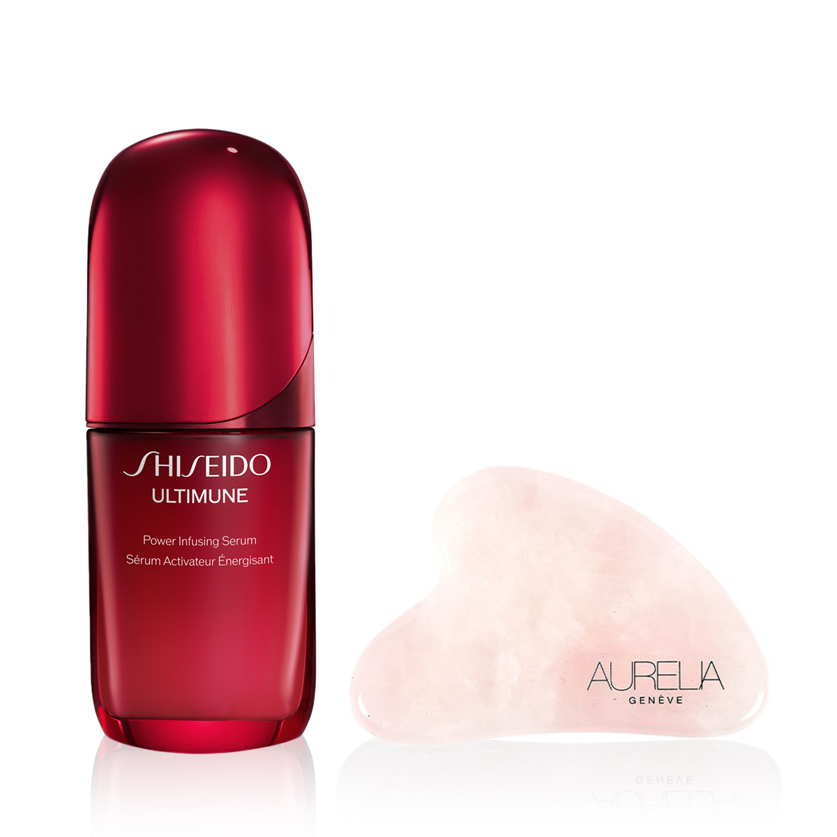SHISEIDO - RENEWAL SKIN THERAPY SET - Cilt Bariyerini Güçlendiren Serum & Kan Dolaşımını Hızlandıran Gua Sha Bakım Seti