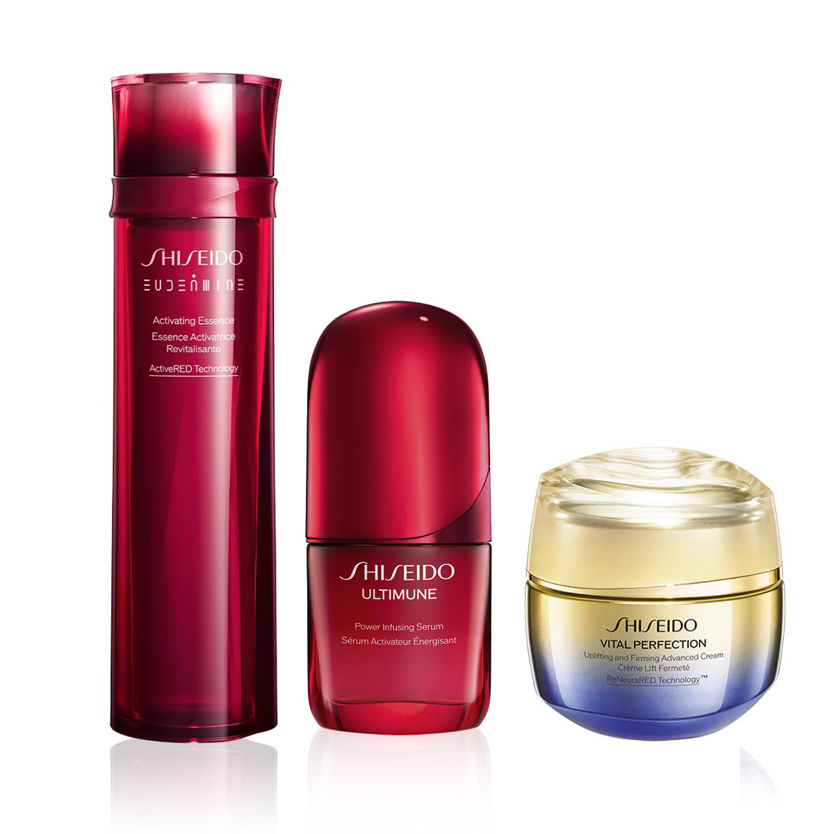 SHISEIDO - SKIN STRENGTH & RADIANCE BOOSTER LIFTING SET - Cildi Güçlendiren & Aydınlatan & Lifting Etkisi Sunan Bakım Seti