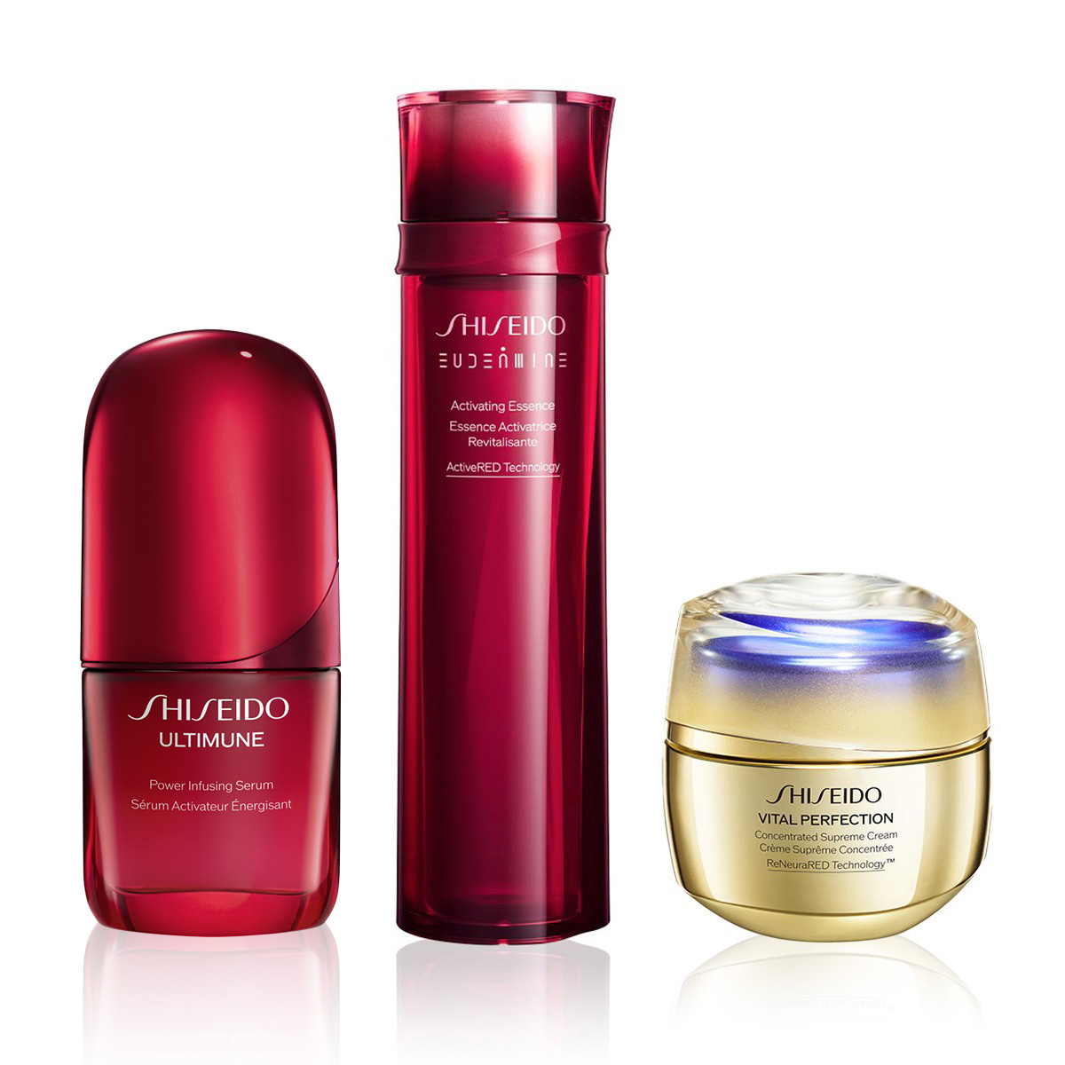 SHISEIDO - ANTI-AGING SUPREME ROUTINE SET - Hyalüronik Asit İçeren, Cildi Güzelleştiren, Güçlendiren & Yaşlanma Karşıtı Etkili Set