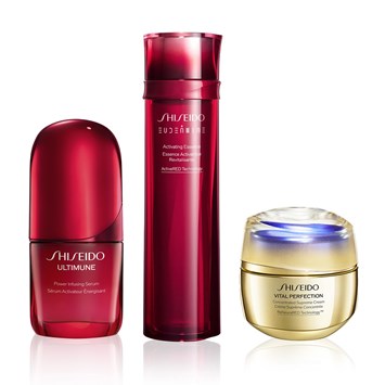 SHISEIDO - ANTI-AGING SUPREME ROUTINE SET - Hyalüronik Asit İçeren, Cildi Güzelleştiren, Güçlendiren & Yaşlanma Karşıtı Etkili Set