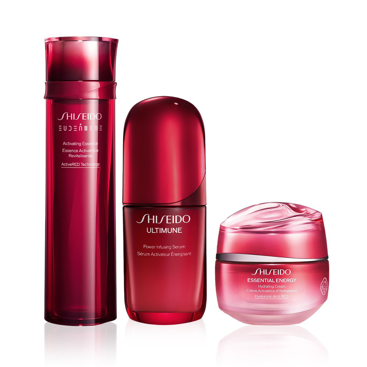 SHISEIDO - HYDRATION & FINE LINES PREVENTION ROUTINE SET - Hyalüronik Asit İle Cildi Nemlendiren & İnce Çizgi Görünümünü Önleyen Bakım Seti