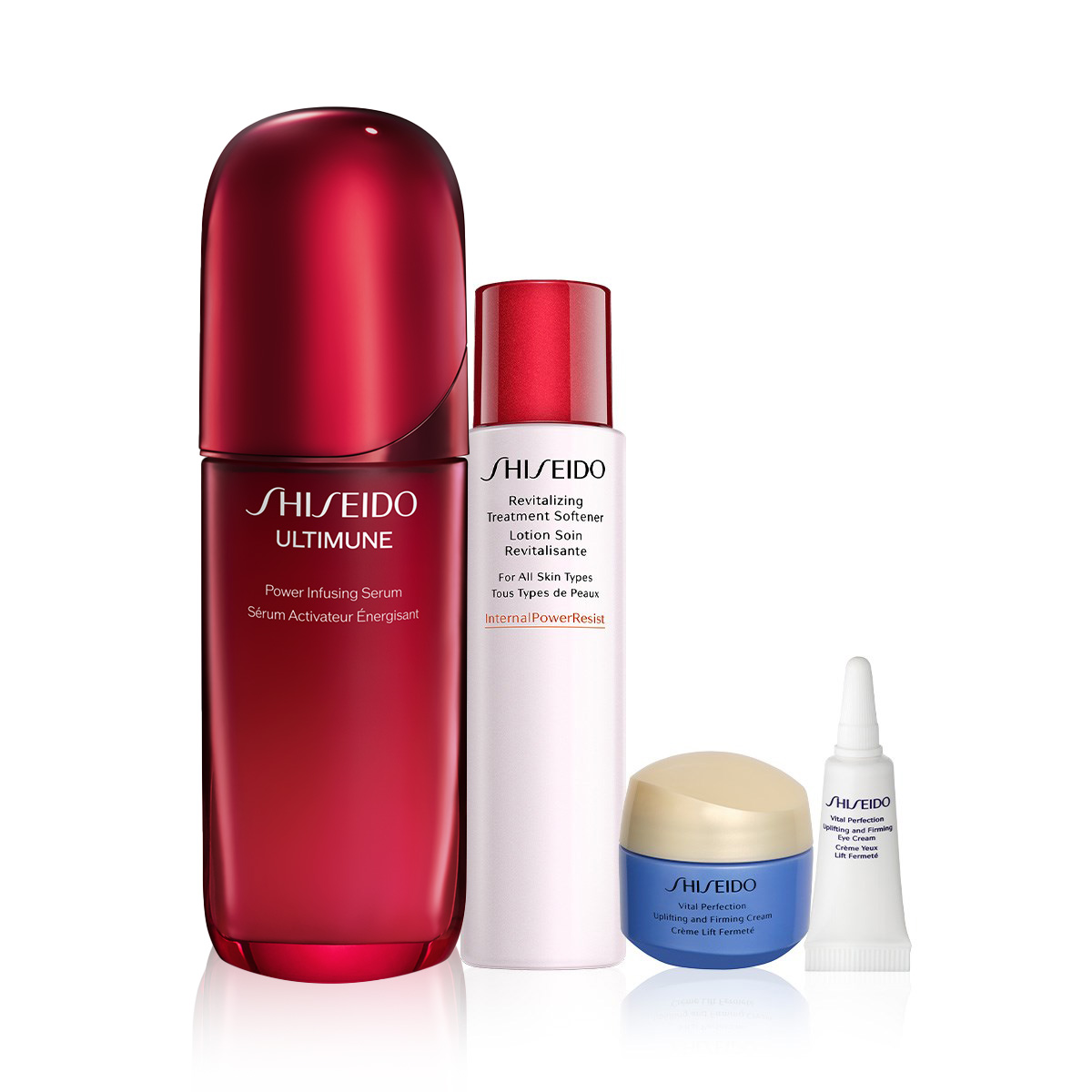 SHISEIDO - RADIANCE-BOOSTING REGIMEN SET - Cilt Bariyerini Güçlendiren & Yaşlanmayı Yavaşlatan, Cildin Işıltısını Artıran & Canlandıran Bakım Seti