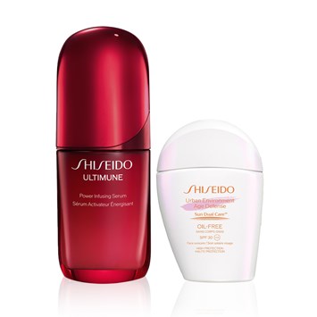 SHISEIDO - ANTIOXIDANT DEFENSE & YOUTHFUL PROTECTION SET - Cilt Savunmasını Güçlendiren & Cildi Güneşten Koruyan Yaşlanma Karşıtı İkili Bakım Seti