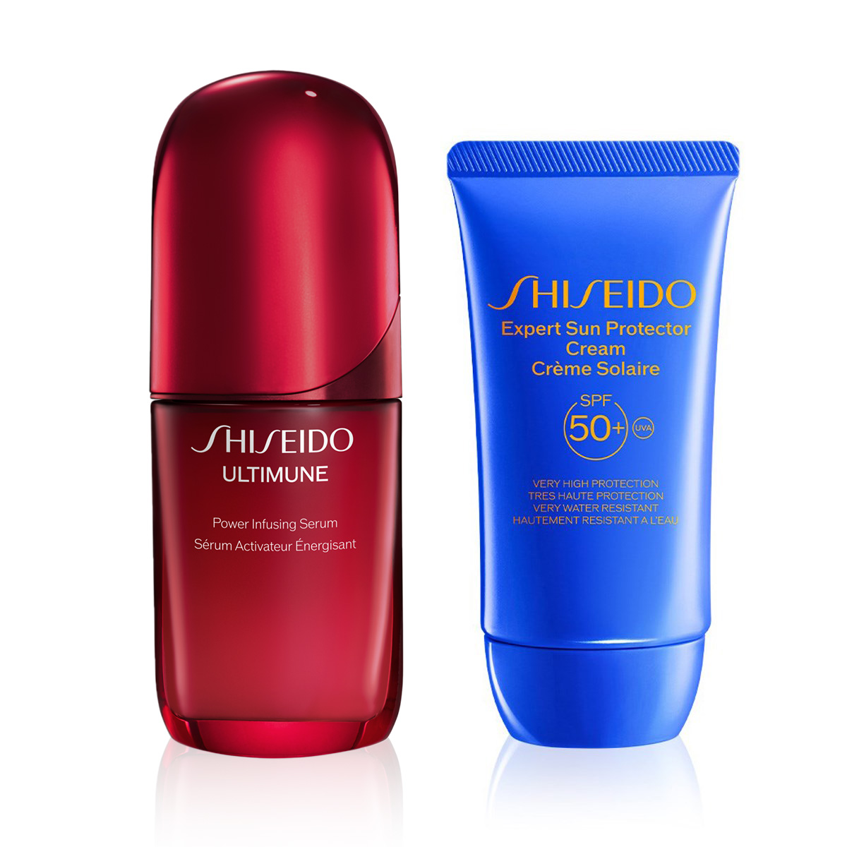 SHISEIDO - ANTIOXIDANT DEFENSE & RICH FACE PROTECTION SET - Cilt Savunmasını Güçlendiren & Güneşe Karşı Yüzü Koruyan İkili Bakım Seti