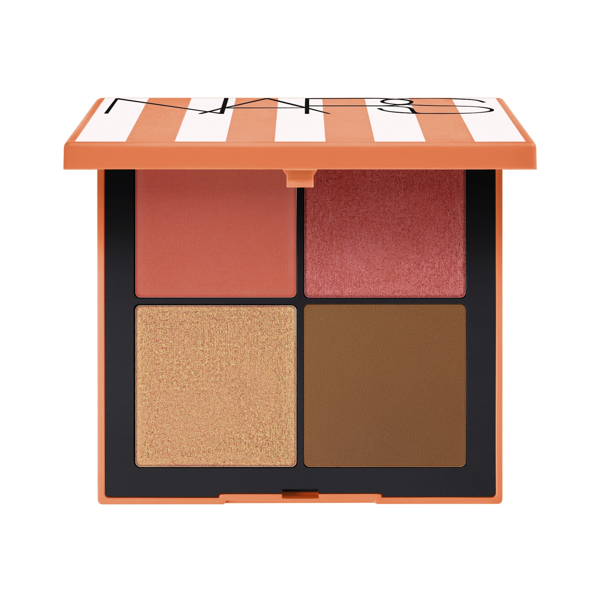 NARS - HOT ESCAPE CHEEK PALETTE III – MEDIUM DEEP - Dörtlü Allık, Bronzer & Aydınlatıcı Paleti