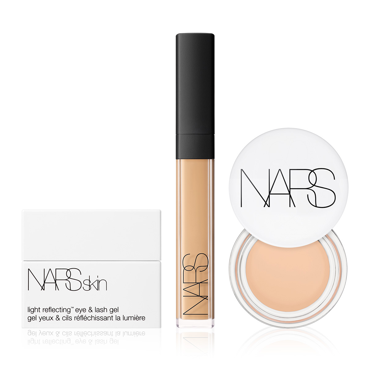NARS - SMOOTH & COVER UNDER EYE SET - Göz Çevresini Pürüzsüzleştiren, Aydınlatan Kapatıcı ve Göz & Kirpik Jeli Seti