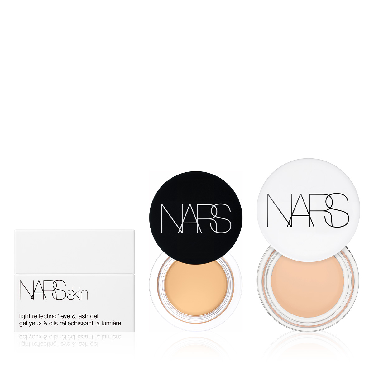 NARS - BRIGHT & HYDRATE EYE SET - Göz Çevresini Kusursuzlaştıran Silgi Kapatıcı, Aydınlık Etkili Kapatıcı & Göz ve Kirpik Jeli
