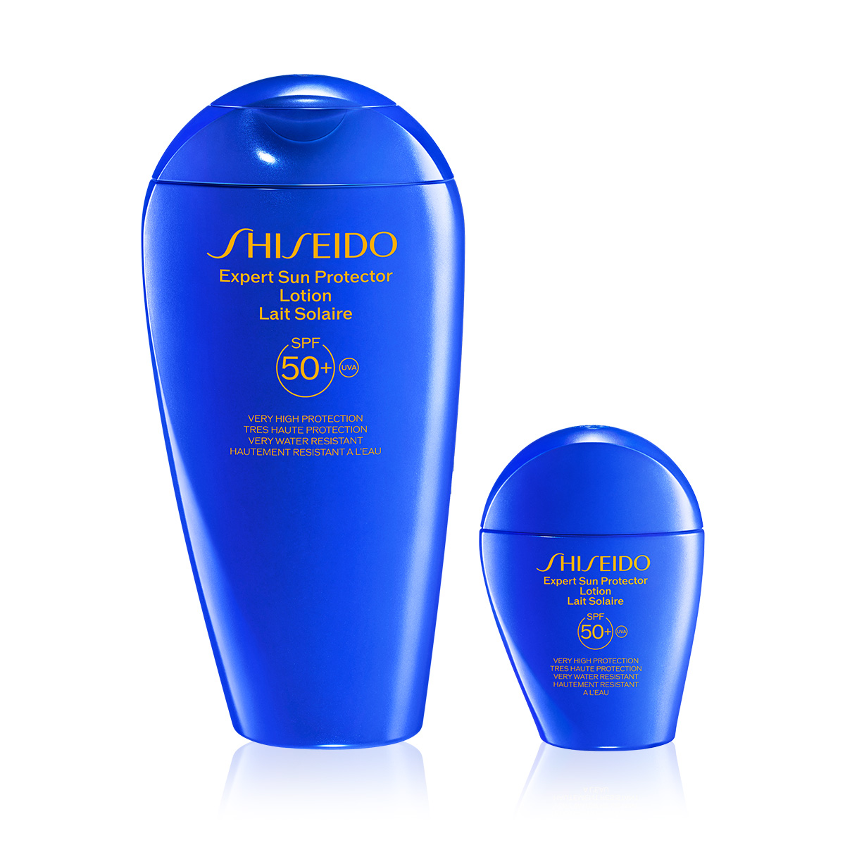 SHISEIDO - EXPERT SUN PROTECTOR CITY & AWAY DUO - Suya ve Isıya Çok Dayanıklı, Güneşe Karşı Koruyucu SPF50+ İkili Losyon Seti