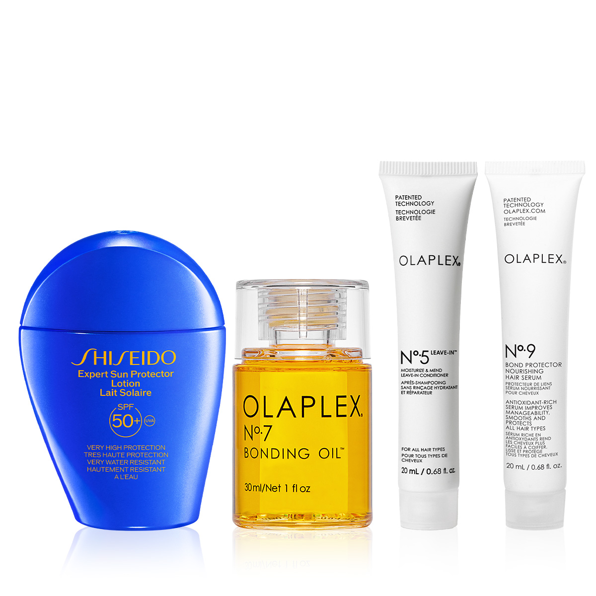 SHISEIDO - SUN & HAIR HOLIDAY MINI SET - Güneşe Karşı Koruyucu Cilt & Saç Bakım Seti