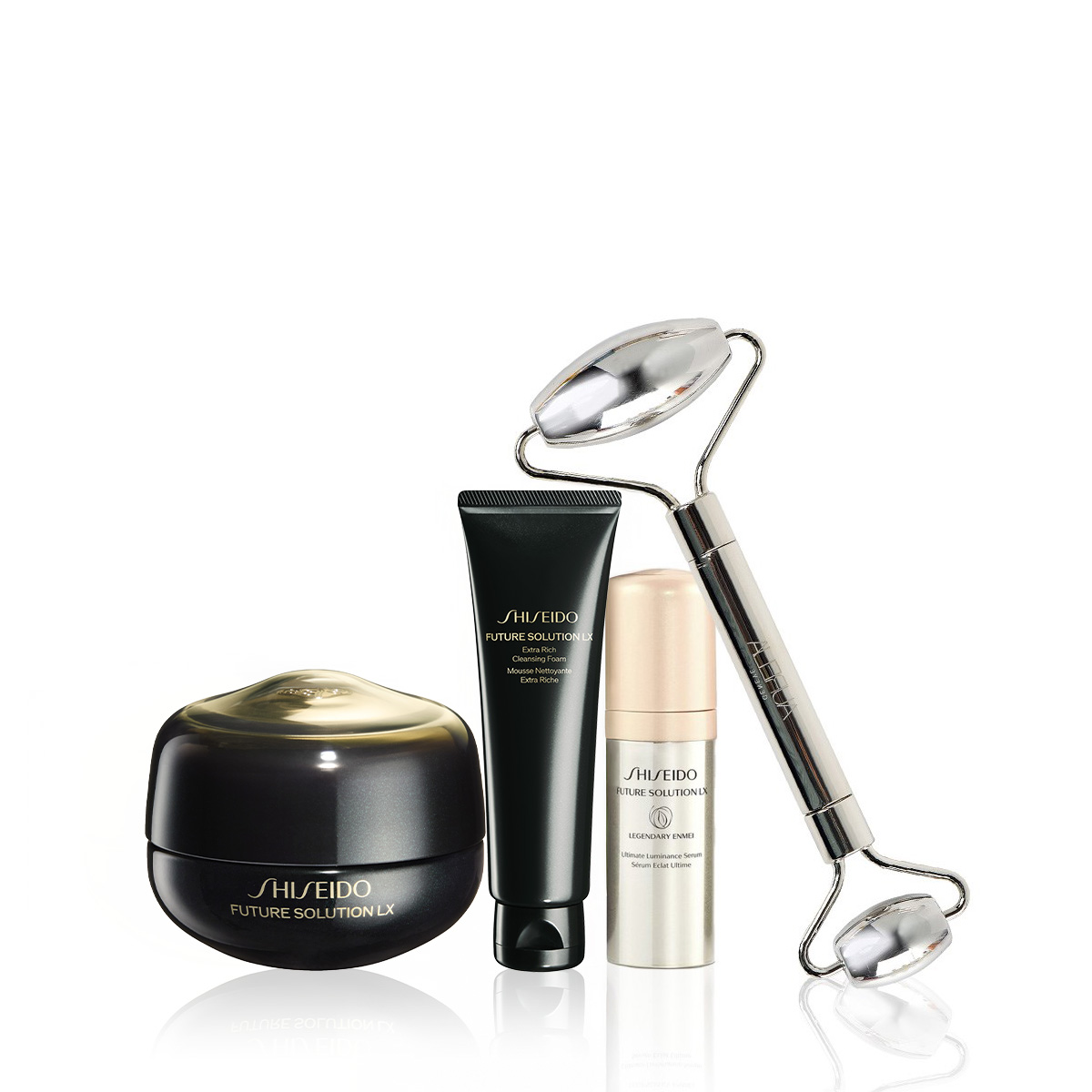 SHISEIDO - FUTURE SOLUTION LX DISCOVERY SKINCARE SET - Cilt Hasarını Onaran & Önleyen premium cilt bakım seti