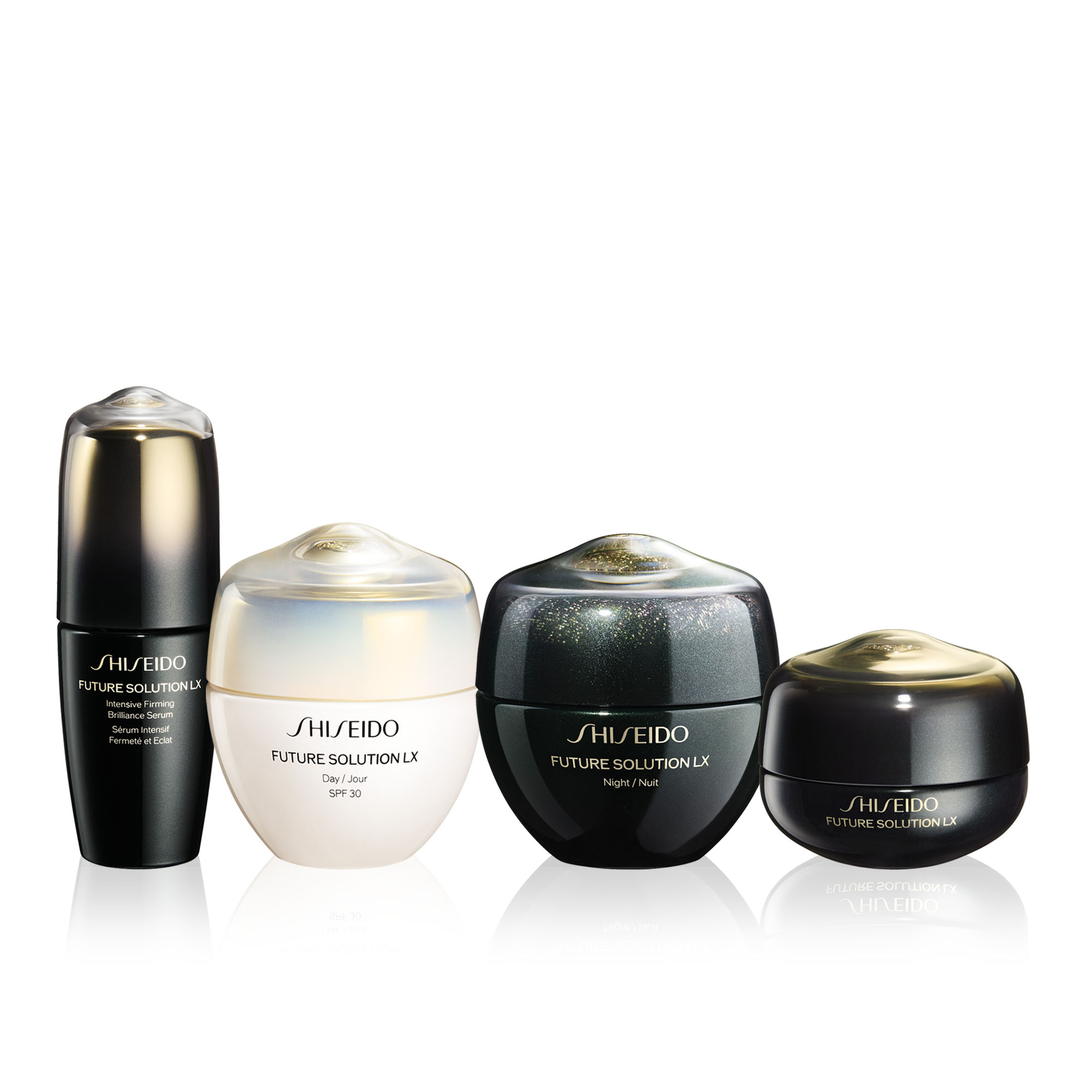 SHISEIDO - FUTURE SOLUTION LX ALL YOU NEED SET - Yaşlanma Karşıtı Lüks Gündüz, Gece, Serum & Göz Çevresi Kremi Seti