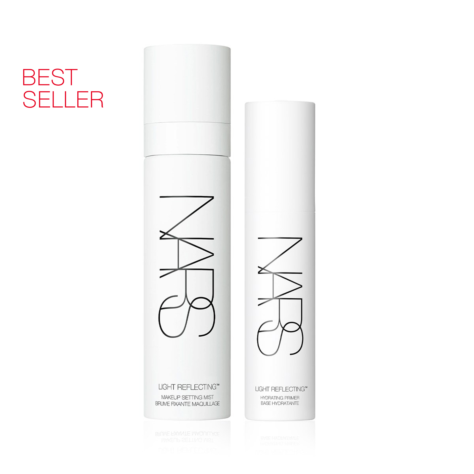NARS - LIGHT REFLECTING FLAWLESS MAKEUP PRIMER & SETTING DUO - Cilde Işıltı Kazandıran & Makyajın Kalıcılığını Artıran Set 