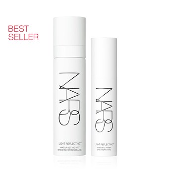 NARS - LIGHT REFLECTING FLAWLESS MAKEUP PRIMER & SETTING DUO - Cilde Işıltı Kazandıran & Makyajın Kalıcılığını Artıran Set 
