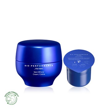 SHISEIDO - BIO-PERFORMANCE SKIN HIFORCE CREAM & REFILL DUO - Cilde Dolgu Etkisi Veren & Gençleştiren Nemlendirici ve Refill İkilisi