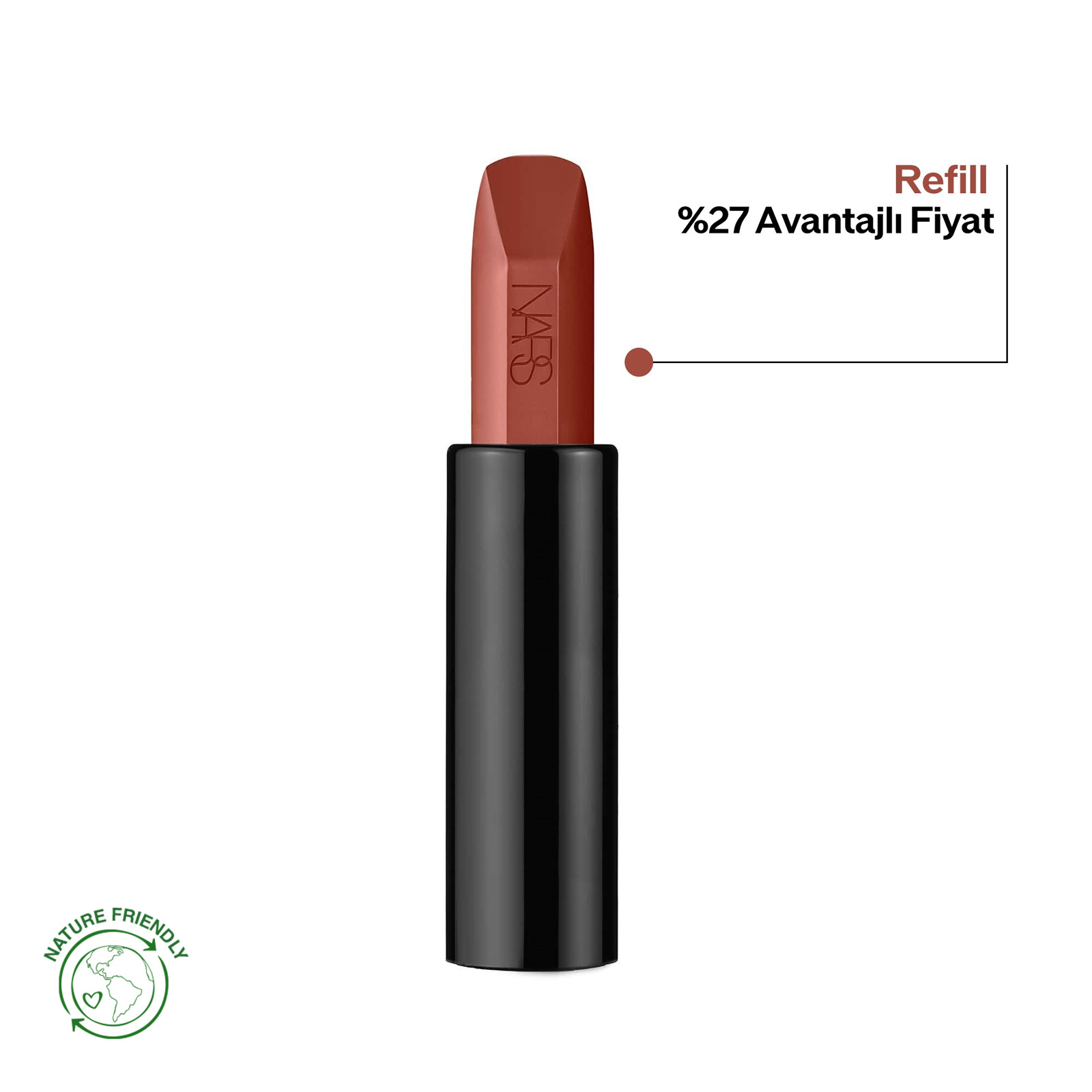 NARS - EXPLICIT LIPSTICK REFILL - Konforlu Kullanıma Sahip & Saten Bitişli Ruj - REFİL