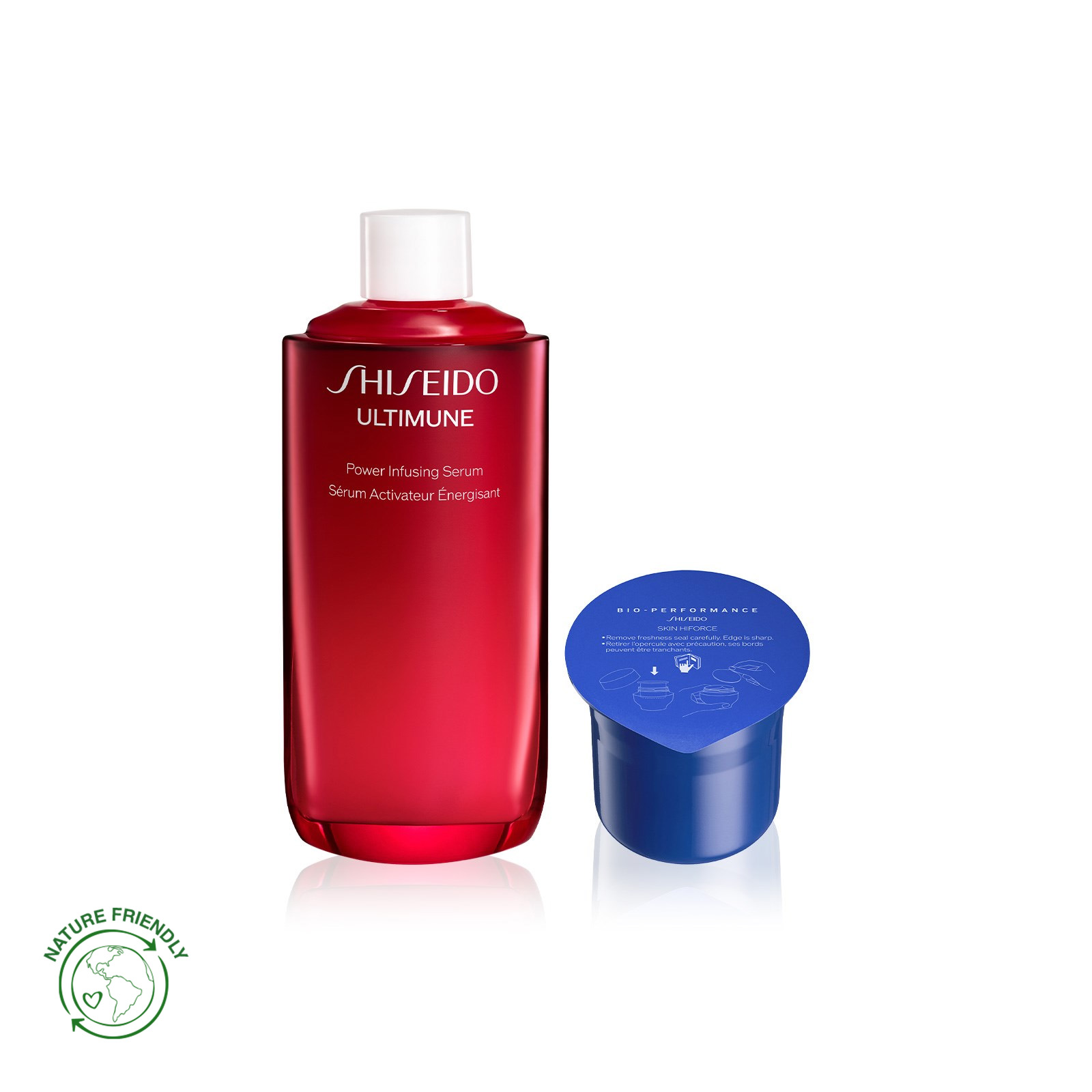SHISEIDO - ULTIMUNE & BIO-PERFORMANCE SKIN HIFORCE CREAM REFILL DUO - Cilt Savunmasını Güçlendiren ve Cilde Dolgu Etkisi Veren Refill Serum & Nemlendirici Seti