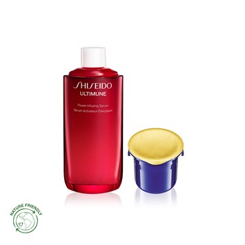 SHISEIDO - ULTIMUNE & VITAL PERFECTION CONCENTRATED SUPREME CREAM REFILL DUO - Cilt Savunmasını Güçlendiren Serum ve Olgun Ciltler İçin Yaşlanma Karşıtı Nemlendirici (Refill)