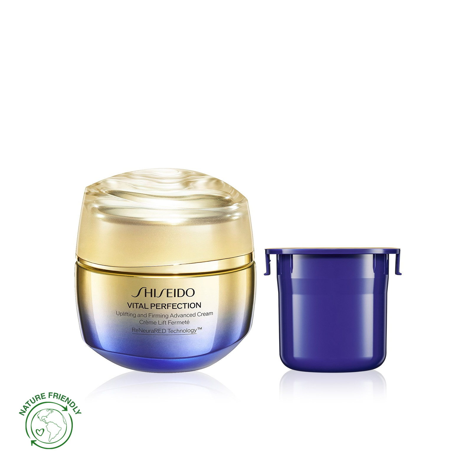 SHISEIDO - VITAL PERFECTION UPLIFTING AND FIRMING ADVANCED CREAM & REFILL DUO - Cildi Sıkılaştıran, Toparlayan Yaşlanma Karşıtı Gelişmiş Bakım Kremi & Refill İkilisi
