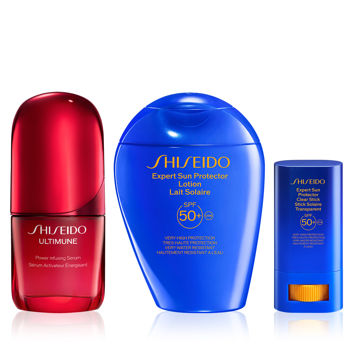 SHISEIDO - YASEMIN'S FAVOURITE SPF ROUTINE SET - Yasemin Özilhan’ın Cilt & Güneş Bakım Favorilerinden Oluşan Set