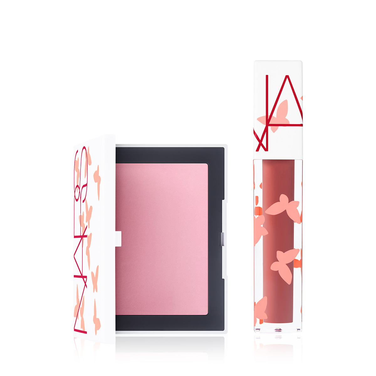 NARS - BLUSH & BLOOM BUNDLE - Talk İçermeyen Toz Allık & Dudak Yağı Seti