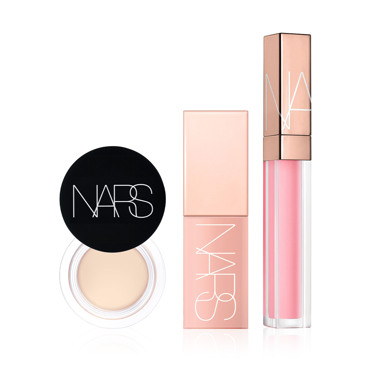 NARS - TIKTOK TRENDING LOOK BUNDLE - Silgi Kapatıcı, Likit Allık & Lip Gloss Seti