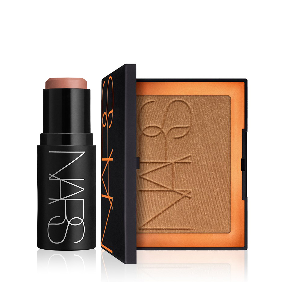 NARS - SUMMER GLOW & BRONZE MUST HAVE BUNDLE - Çok Amaçlı Stik Allık & Bronzlaştırıcı Pudra Seti