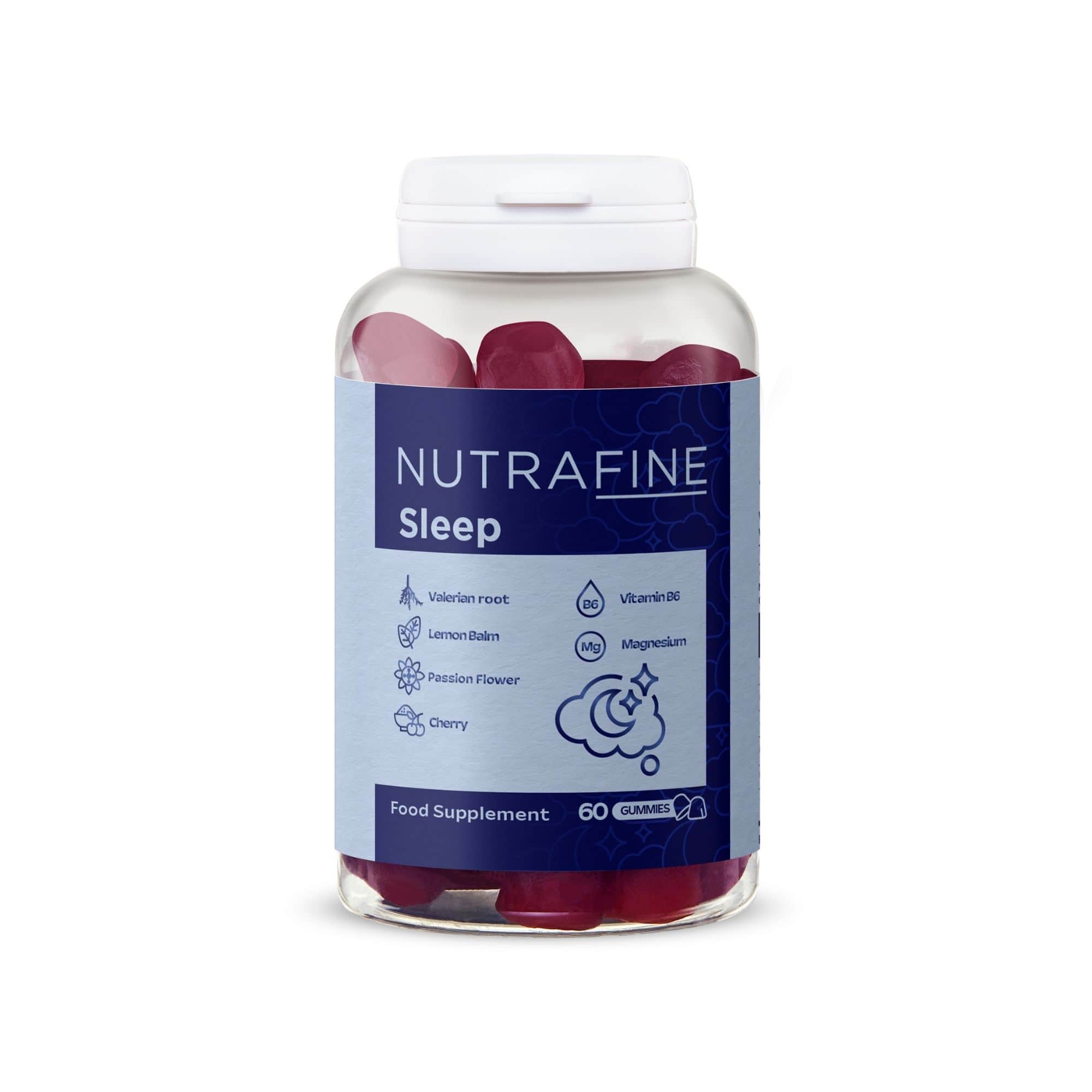 NUTRAFINE - SLEEP GUMMY - Uyku Döngüsüne Yardımcı Çiğnenebilir Takviye Edici Gıda