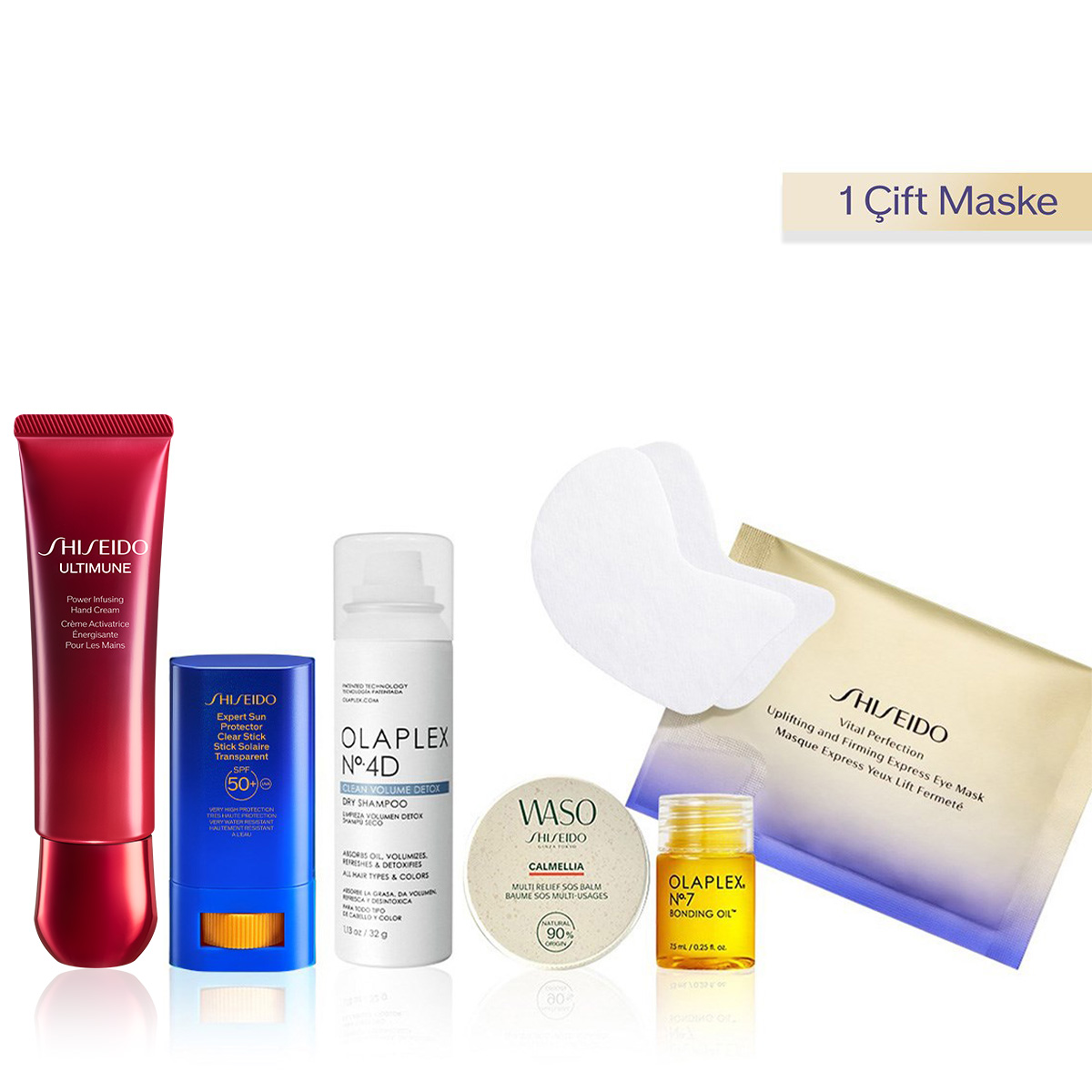 SHISEIDO - UP IN THE AIR BEAUTY SET - Yüz, Göz Çevresi, El & Saç için Canlandırıcı Bakım Seti