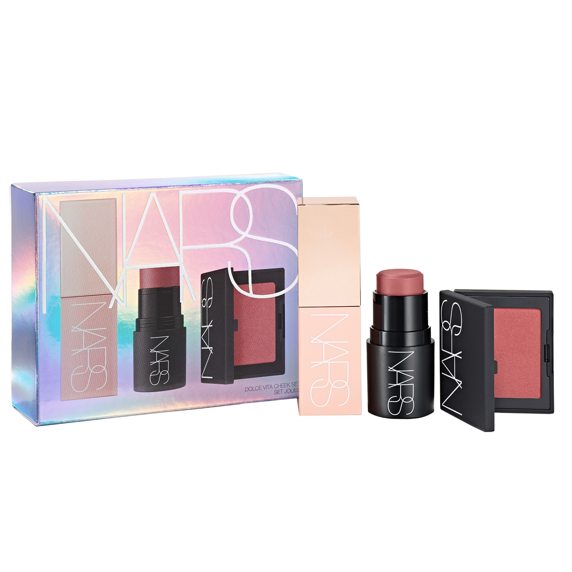 NARS - DOLCE VITA CHEEK SET - Dolce Vita Renginde Likit, Toz & Stik Allık Seti 