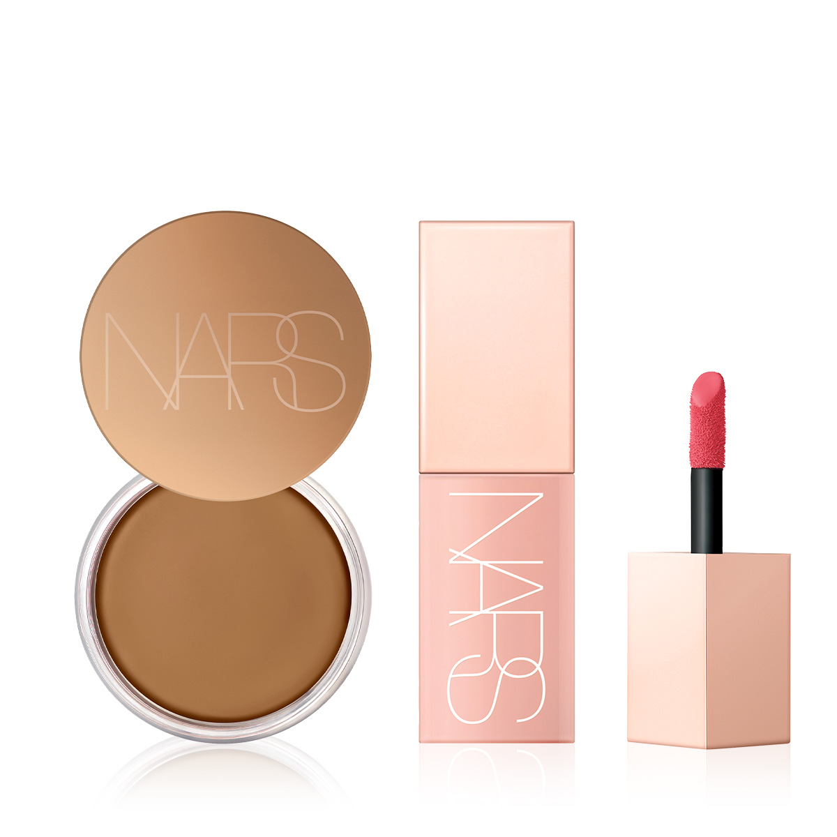 NARS - BRONZE & BLUSH IT BUNDLE - Likit Allık & Krem Bronzer Seti