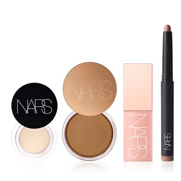 NARS - SEDUCTIVE GLOW ESSENTIALS SET - Silgi Kapatıcı, Likit Allık, Krem Bronzer & Kalem Far Seti