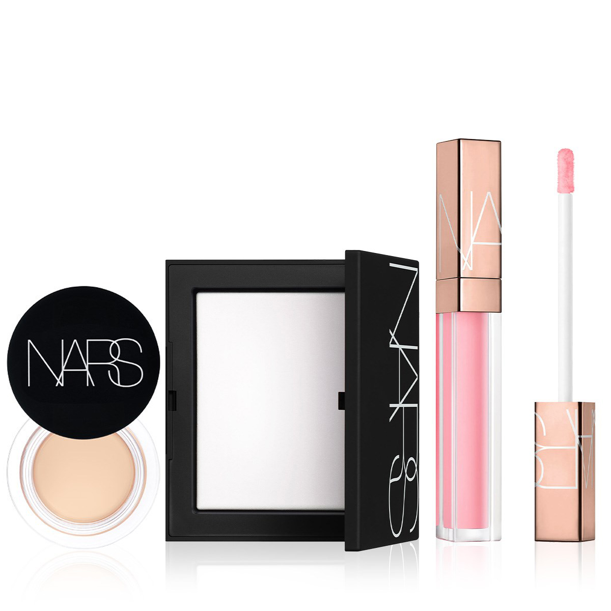 NARS - SOFT DELIGHT VIRAL TRIO - Cildi Kusursuzlaştıran Kapatıcı, Sabitleyici Pudra & Dolgun Görünüm Veren Parlatıcı Seti 