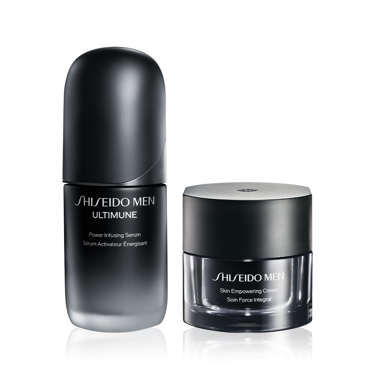 SHISEIDO - MEN SKIN EMPOWERING DUO - Cilt Bariyerini Güçlendiren & Yaşlanma Karşıtı Etki Sunan Retinol İçeren İkili Bakım Seti