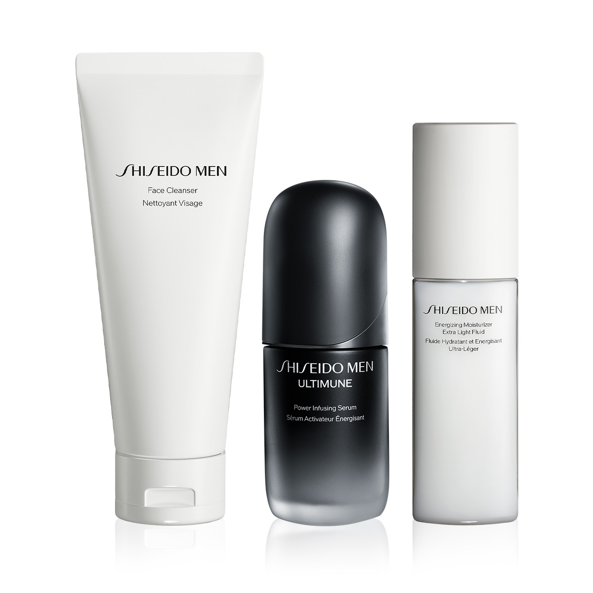 SHISEIDO - MEN CLARIFYING & STRENGTHENING SKIN CARE SET - Erkekler İçin Arındırıcı & Güçlendirici Cilt Bakım Seti