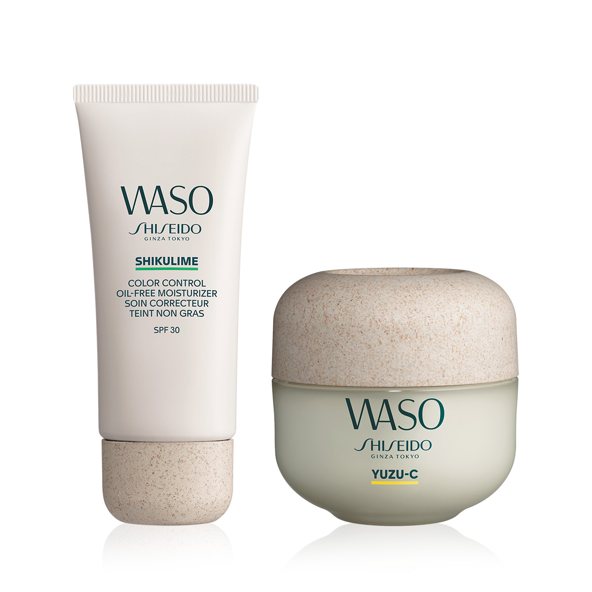 SHISEIDO - WASO YUZU-C & SHIKULIME POWER DUO - Renk Eşitleyen Nemlendirici & C Vitamini İçeren Nemlendirici Gece Güzellik Maskesi Seti