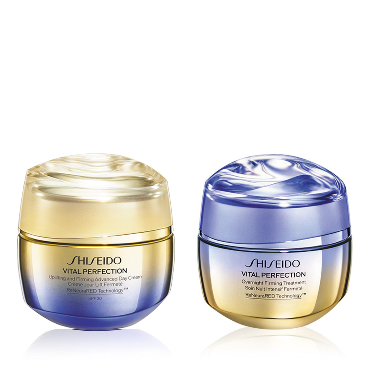 SHISEIDO - VITAL PERFECTION DAY & NIGHT SET - Cildi Sıkılaştıran & Toparlayan Gece ve Gündüz İçin İkili Nemlendirici Seti